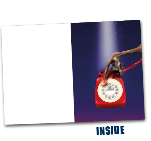 E.T. The Extra-Terrestrial Interactive Card £4.99